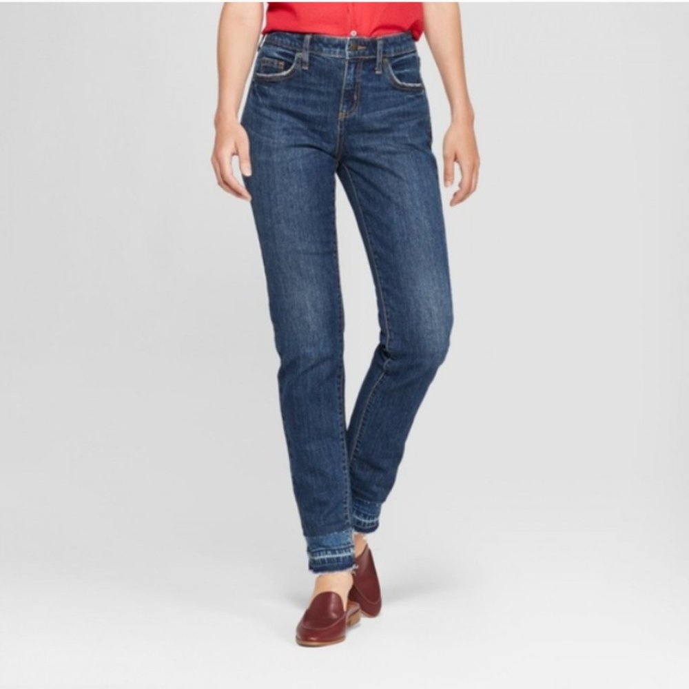 Women's Mid-Rise Boyfriend Jeans #79-71